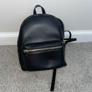 Forever 21 Mini Black Backpack